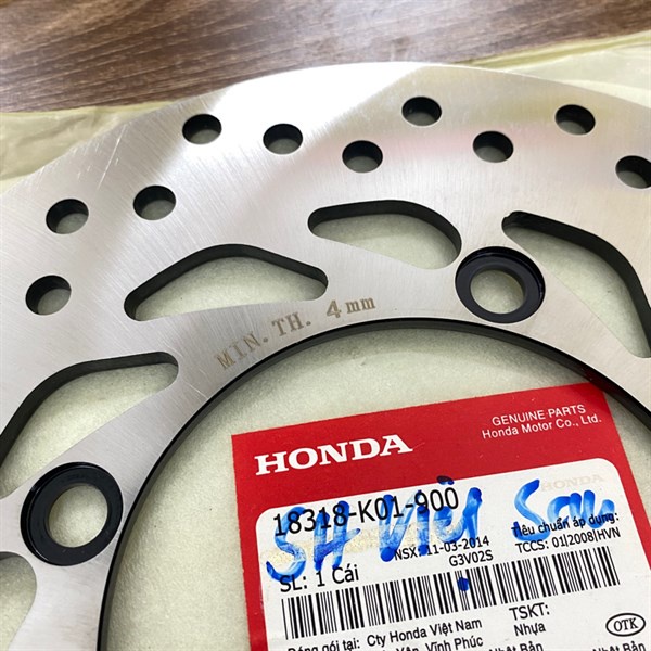 Đĩa phanh sau SH Việt