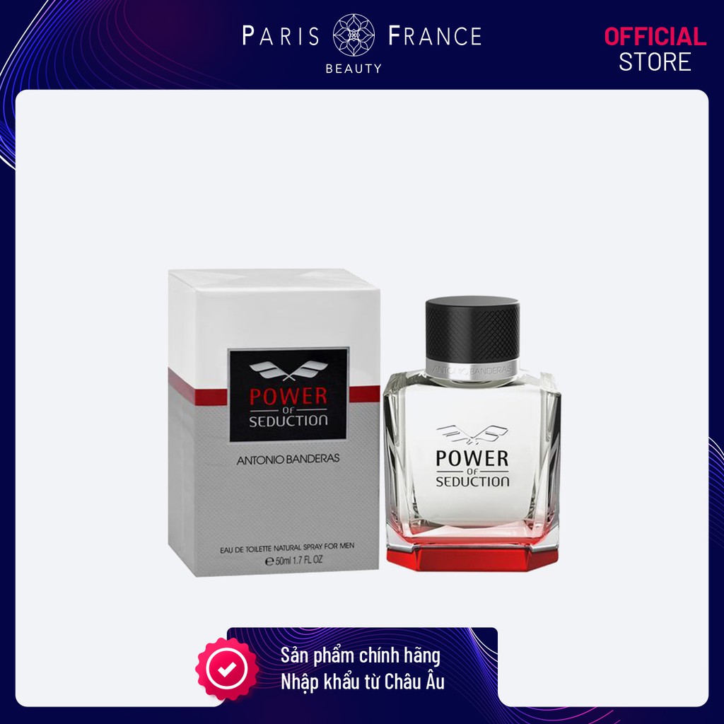 Paris France Beauty - Nước Hoa Nam Antonio Banderas Power Of Seduction EDT