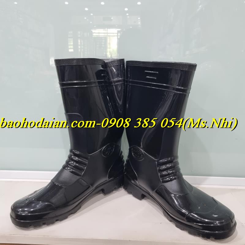 Ủng Nhựa Bảo Hộ/ Ủng Công Trình Thuỳ Dương Đen 819 (Nam) - Đầy Đủ Size- Kèm Hình Thật
