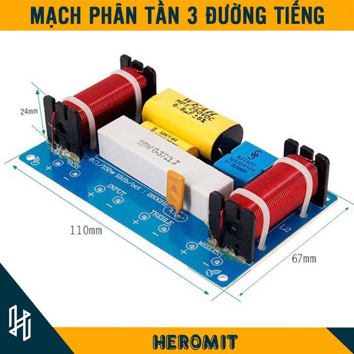 Mạch Phân Tần 3 kênh 120W WEAH-338