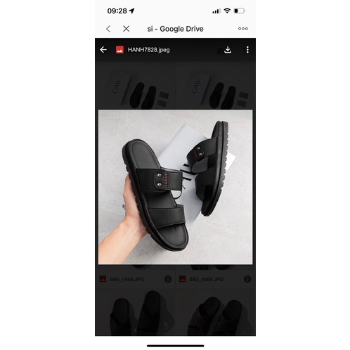 GAW COAL SANDAL MÃ G220