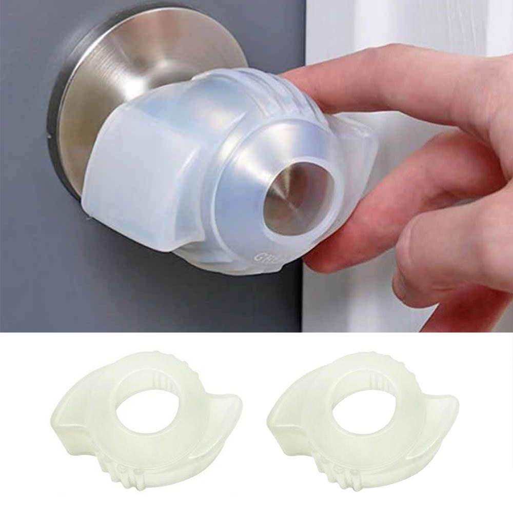 PISTA Miếng Chặn Cửa Hình Tròn Bảo Vệ An Toàn Tiện Dụng