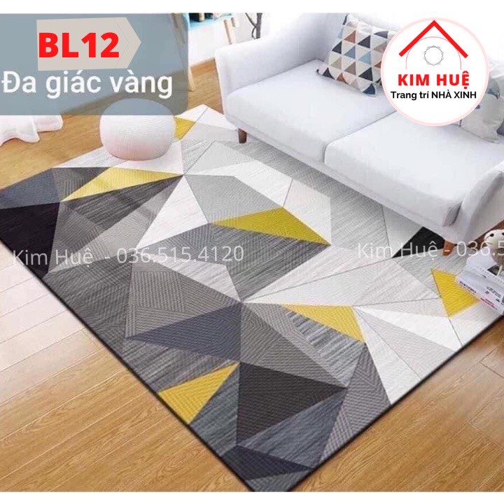 Thảm trải sàn nỉ lì bali, thảm phòng khách kích cỡ 1m2x1m6, 1m4x2m, 1m6x2m3 ( nhiều mẫu lựa chọn )