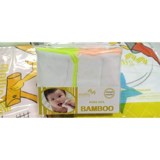 Combo khăn tắm sữa bamboo