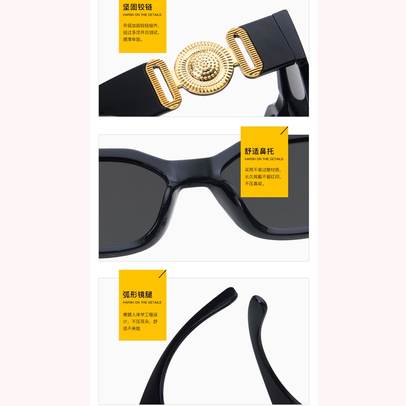 Kính mát gọng nhỏ phong cách retro thời trang dành cho cả nam và nữ