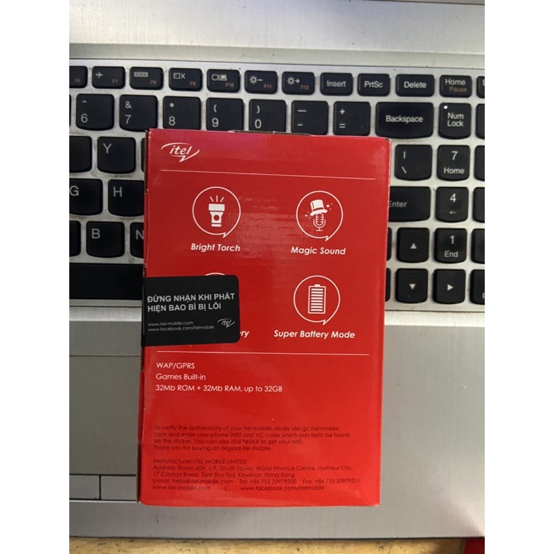 Điện thoại Itel it2161 hoặc It2163 | BigBuy360 - bigbuy360.vn