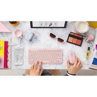 [HB Gift] Bàn phím Logitech K380 Bluetooth Hồng (Rose)