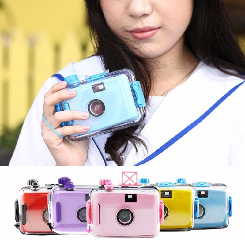 Máy ảnh film và film lomo chụp cảnh dưới nước