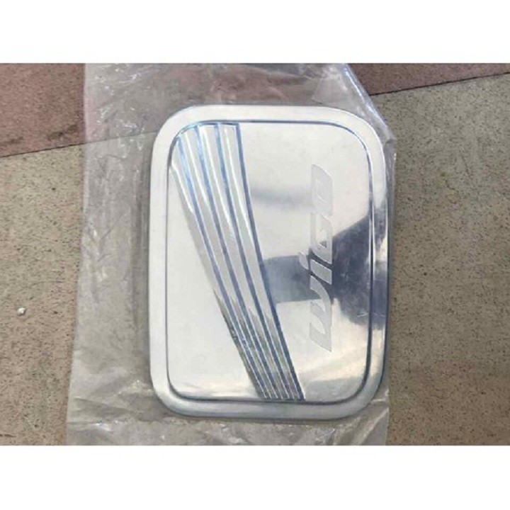 Wigo,Ốp trang trí nắp bình xăng mạ crom xe Toyota Wigo