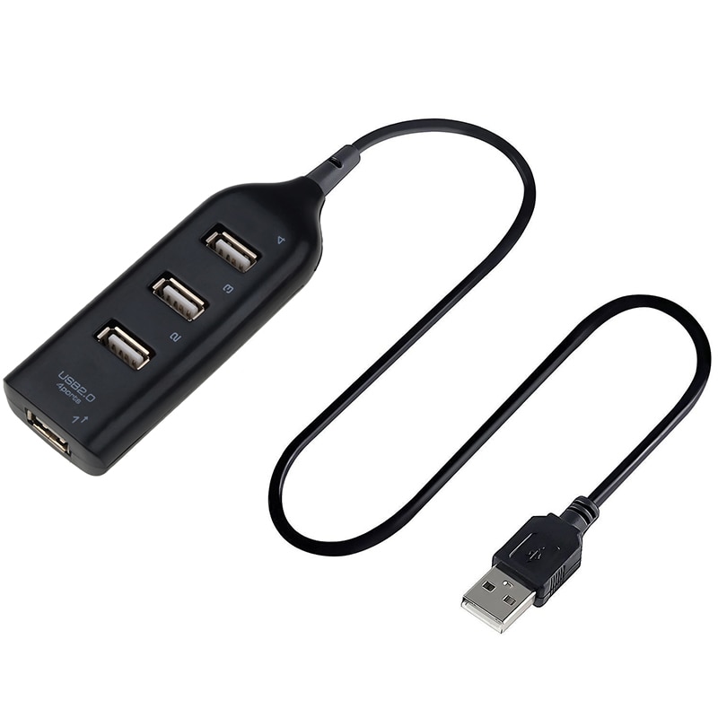 Hub Chia 4 Cổng Usb 2.0 Tốc Độ Cao Cho Laptop Pc