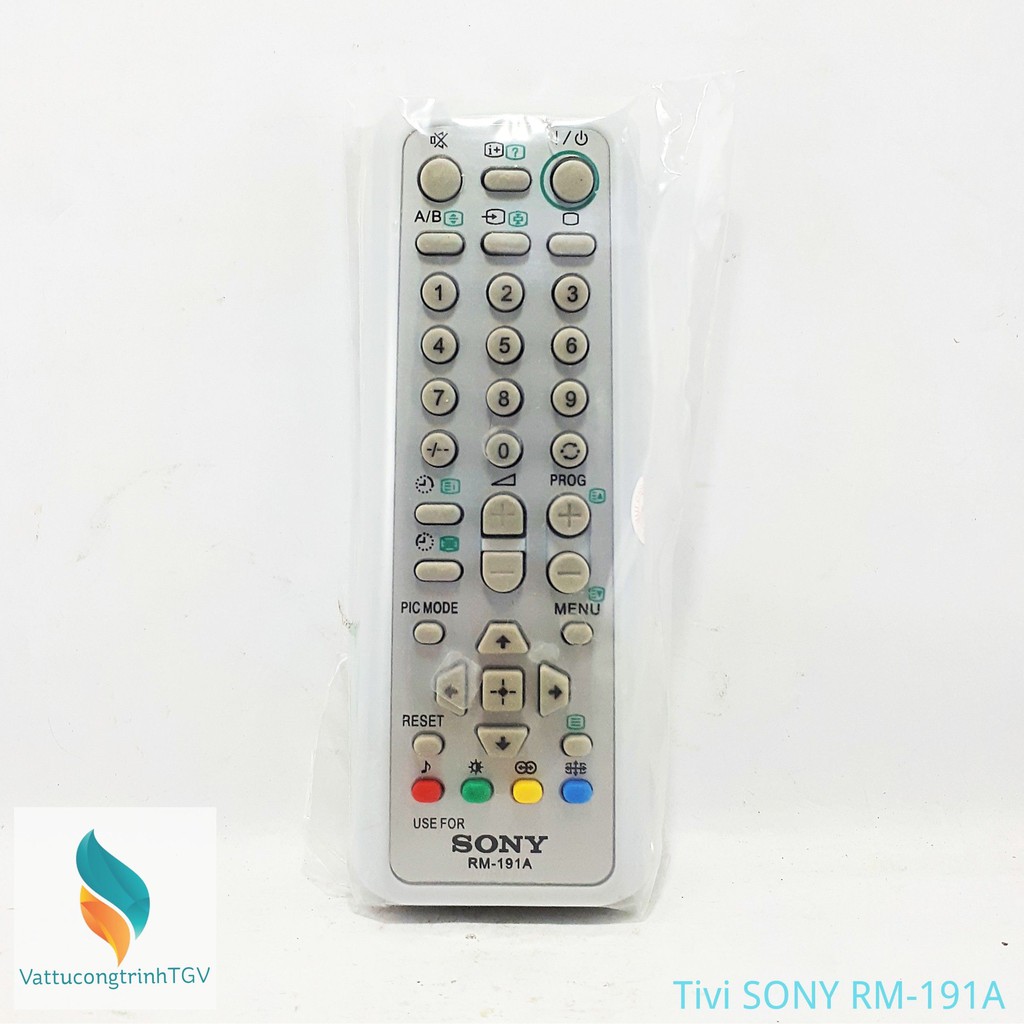 Điều khiển thay thế cho Tivi SONY RM-191A