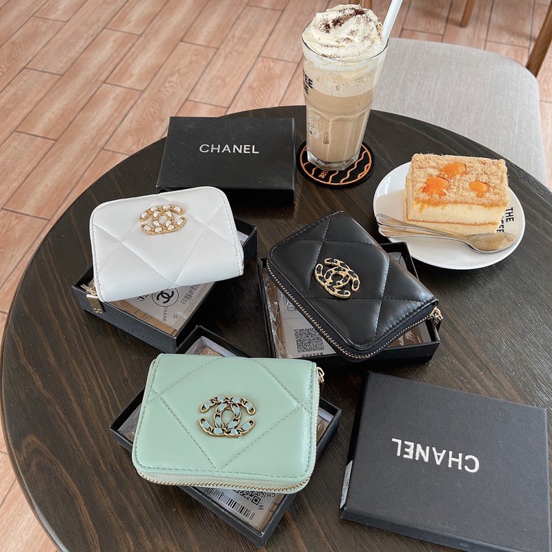 Ví Cha Neoo nhỏ xinh da mềm mới đủ màu có hộp