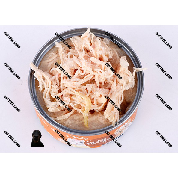 PATE MÈO CANNED CAT GIÀU ĐẠM LON 170G - THỨC ĂN MÈO DINH DƯỠNG