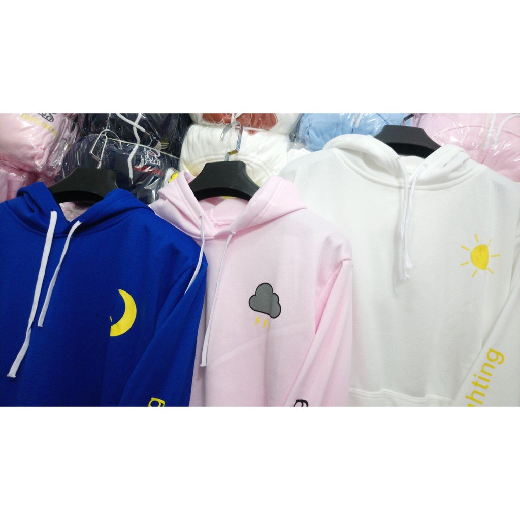 ÁO HOODIES NỈ BÔNG HOT TREND FREESIZE DƯỚI 50kg kèm hình chụp thật | BigBuy360 - bigbuy360.vn