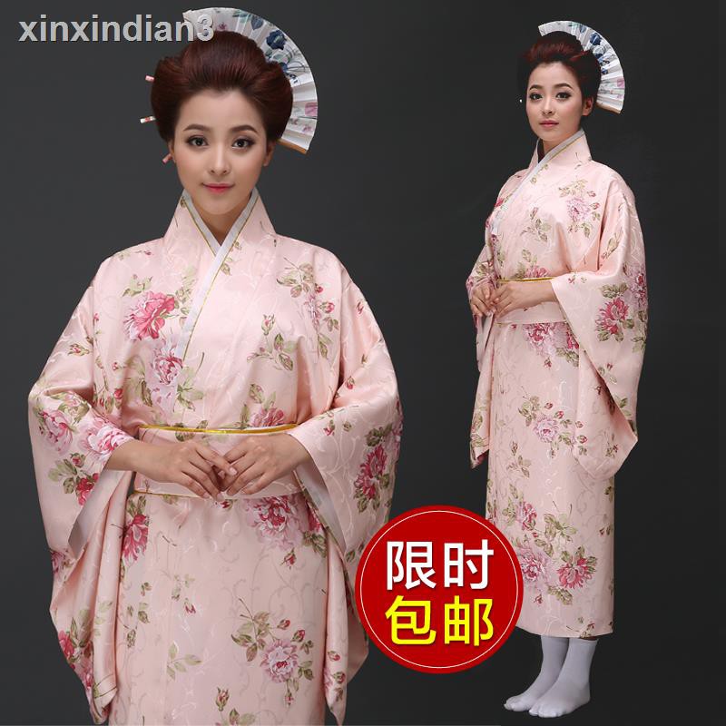 Áo Kimono Cách Tân In Họa Tiết Hoa Anh Đào Phong Cách Truyền Thống Nhật Bản