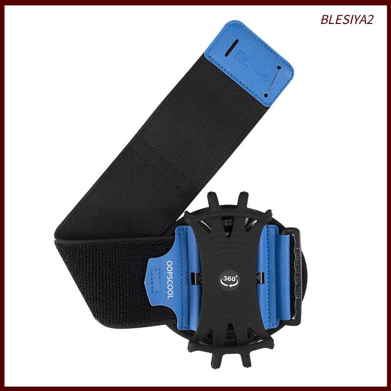 [Blesiya2] Túi Đựng Điện Thoại Đeo Cánh Tay Khi Tập Thể Thao / Chạy Bộ Màu Xanh Lam