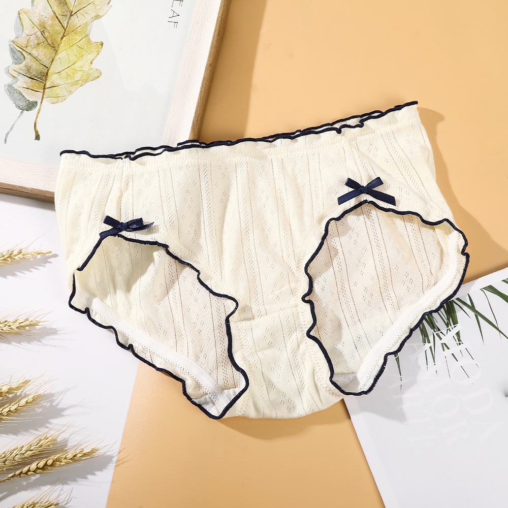 Quần lót AIJOLEN vải cotton mềm mại thoáng khí cho nữ