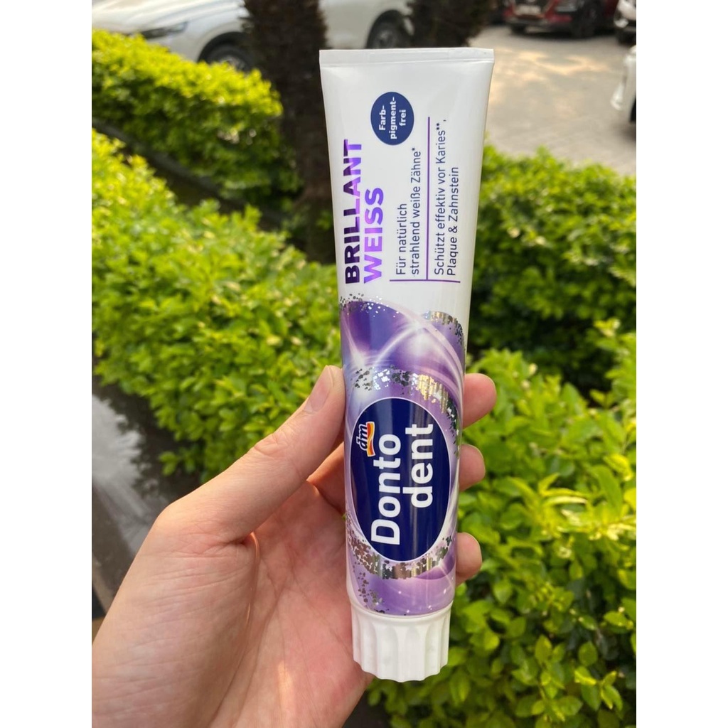 Kem đánh răng Dontodent 125ml cho người lớn và trẻ em từ 6 tuổi