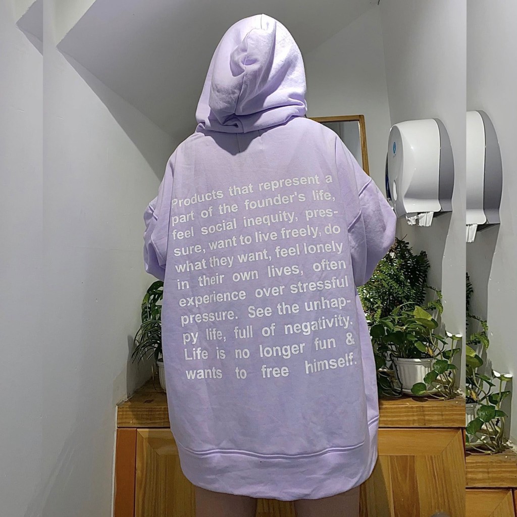 HOODIE "DEFINITION" PASTEL PURPLE | BigBuy360 - bigbuy360.vn