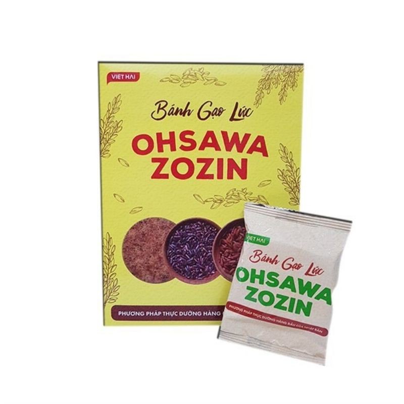 BÁNH GẠO LỨT OHSAWA ZOZIN (Tốt Cho Người Ăn Kiêng, Tiểu Đường)