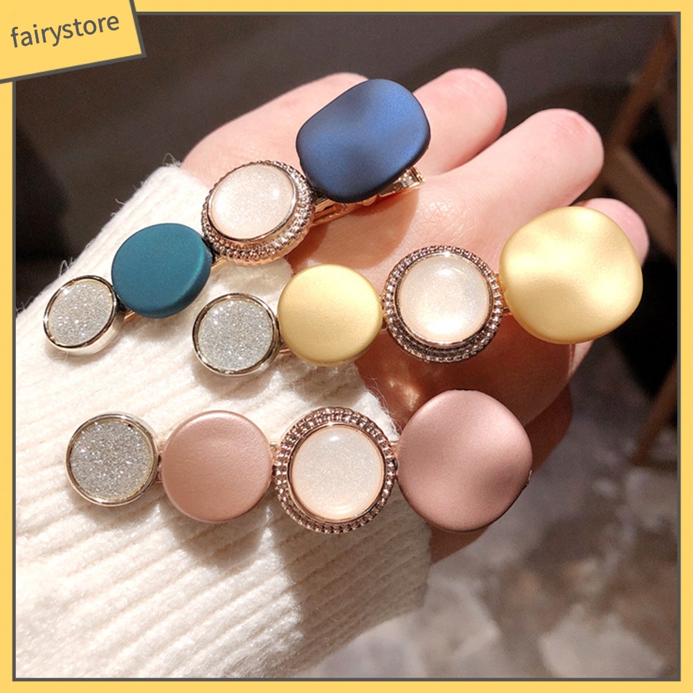 Kẹp Tóc Đính Đá Lấp Lánh Dành Cho Nữ