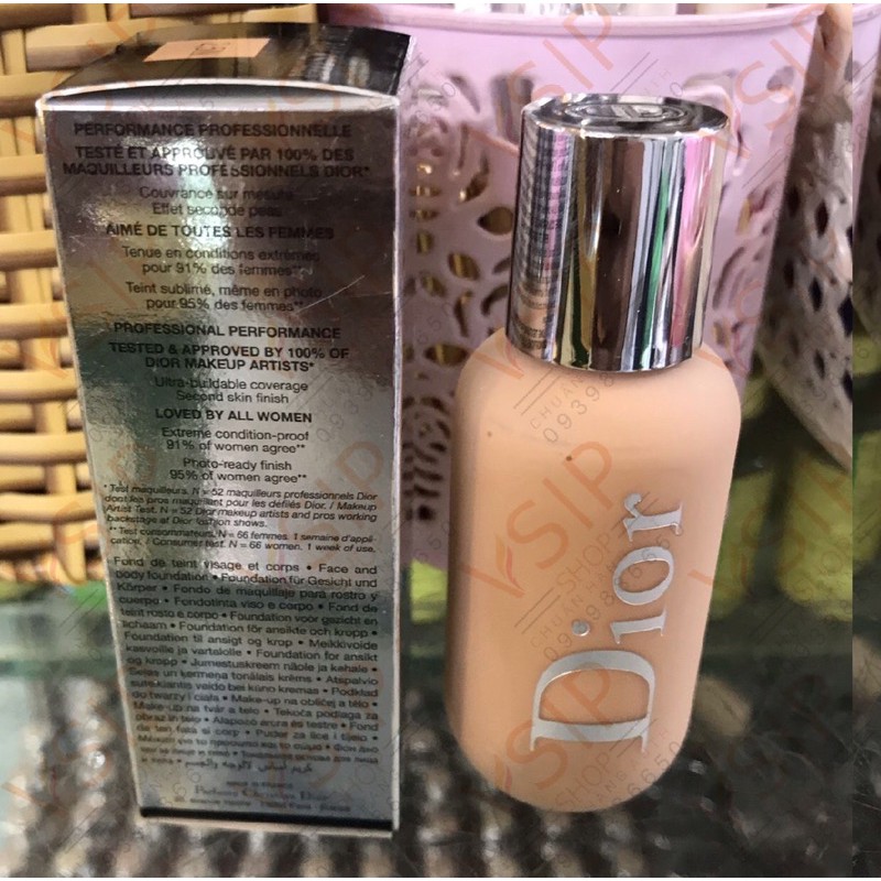 Chính Hãng -[Màu 2.5N - Tự Nhiên] Kem Nền Dior Backstage Face And Body Foundation 50ml | BigBuy360 - bigbuy360.vn