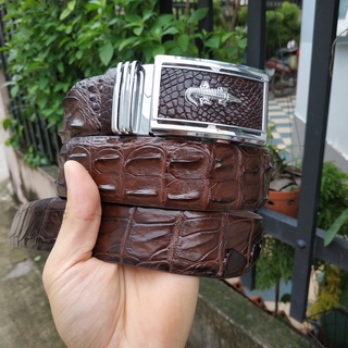 Thắt Lưng Da Cá Sấu Liền 4 cm [PHIÊN BẢN CÓ GÙ RẤT ĐẸP]