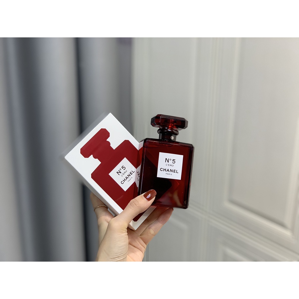 Chane No. 5 Series Perfume 100ml Red No. 5 Water N5 Limited Red Water L'Eau Women's Perfume Nước Hoa 5 Series Màu Đỏ 100ml Nước Hoa N5 Màu Đỏ Giới Hạn Dành Cho Nữ