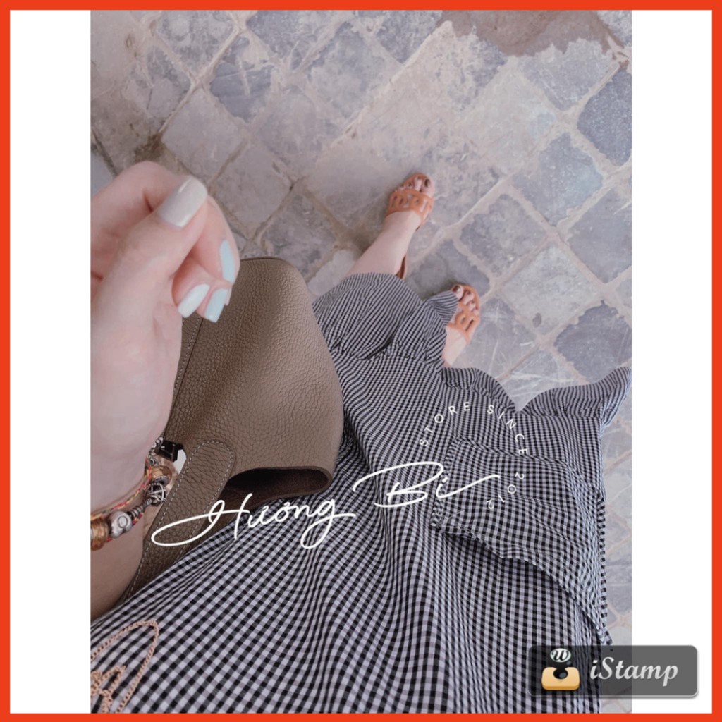 Sale  Đầm Nữ Đẹp Váy Kẻ Caro Đuôi Cá Sang Chảnh kèm ảnh thật và video
