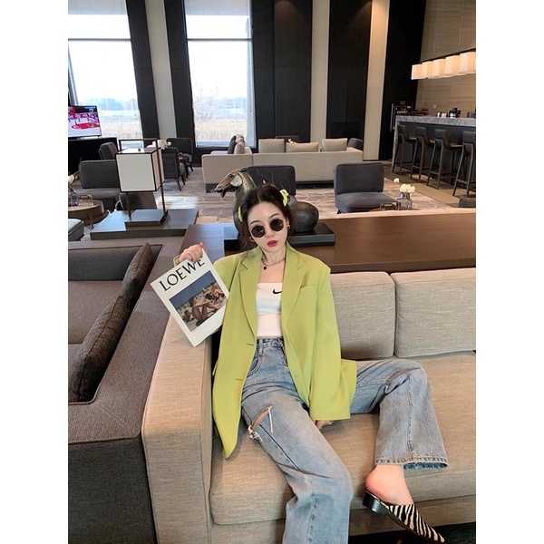 Áo Khoác Vest Blazer Hồng Pastel 2 Lớp Size SM 38-65kg Hàng Quảng Châu Loại 1 Ảnh Thật kèm Video LEMIE by lekemqc
