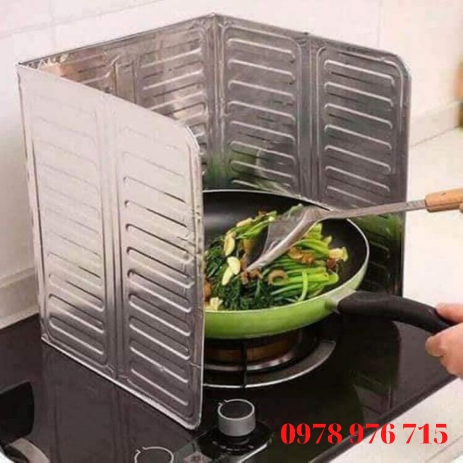 TẤM CHẮN DẦU MỠ, CHẮN GIÓ BẾP GA TIỆN LỢI