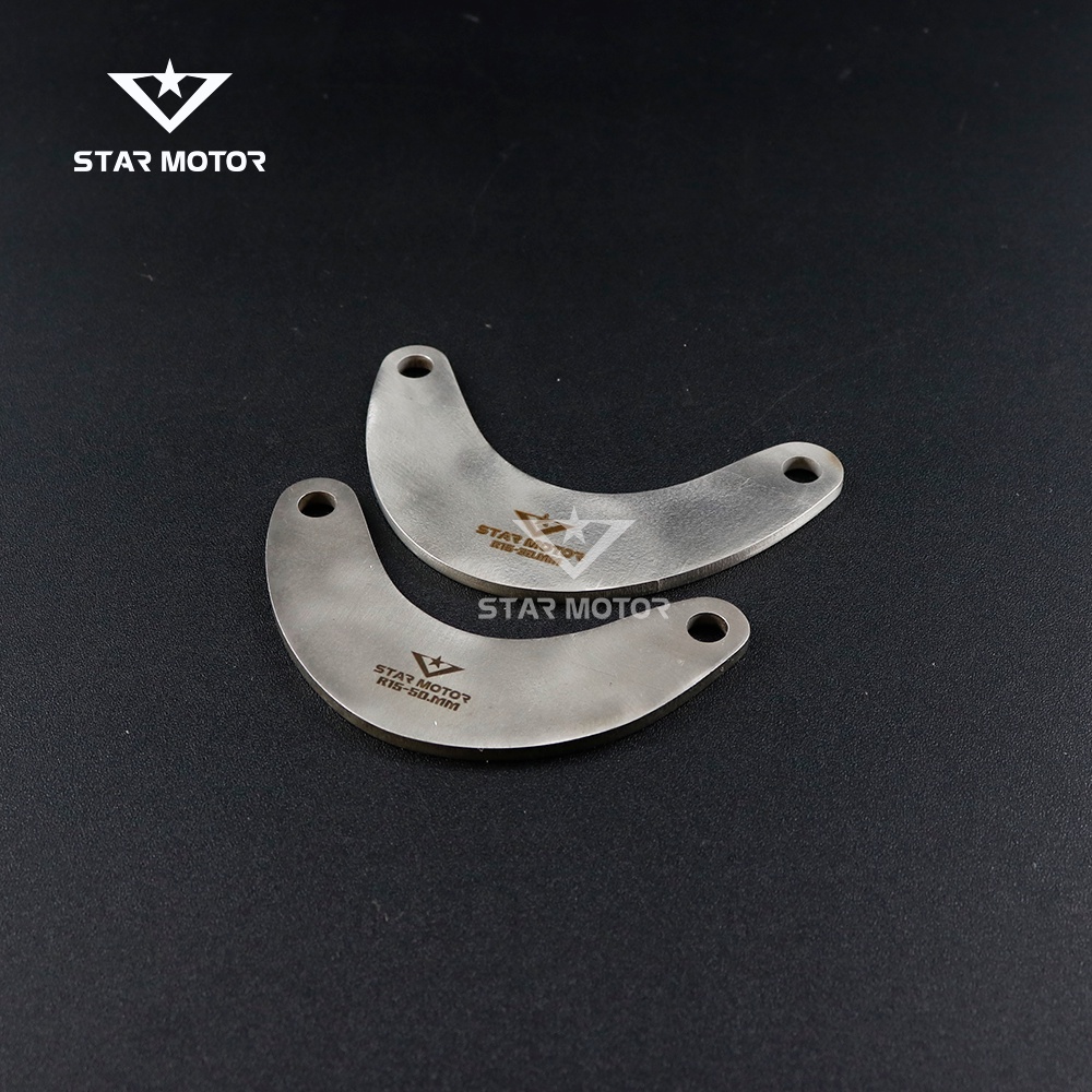 Pat/Pass hạ phuộc R15V3, Pass hạ chiều cao yên 3mm - 5mm dày 5li