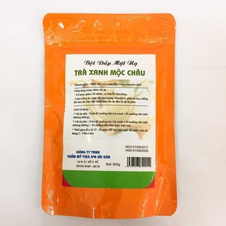 Bột Đắp Mặt Nạ Trà Xanh Mộc Châu 300gr