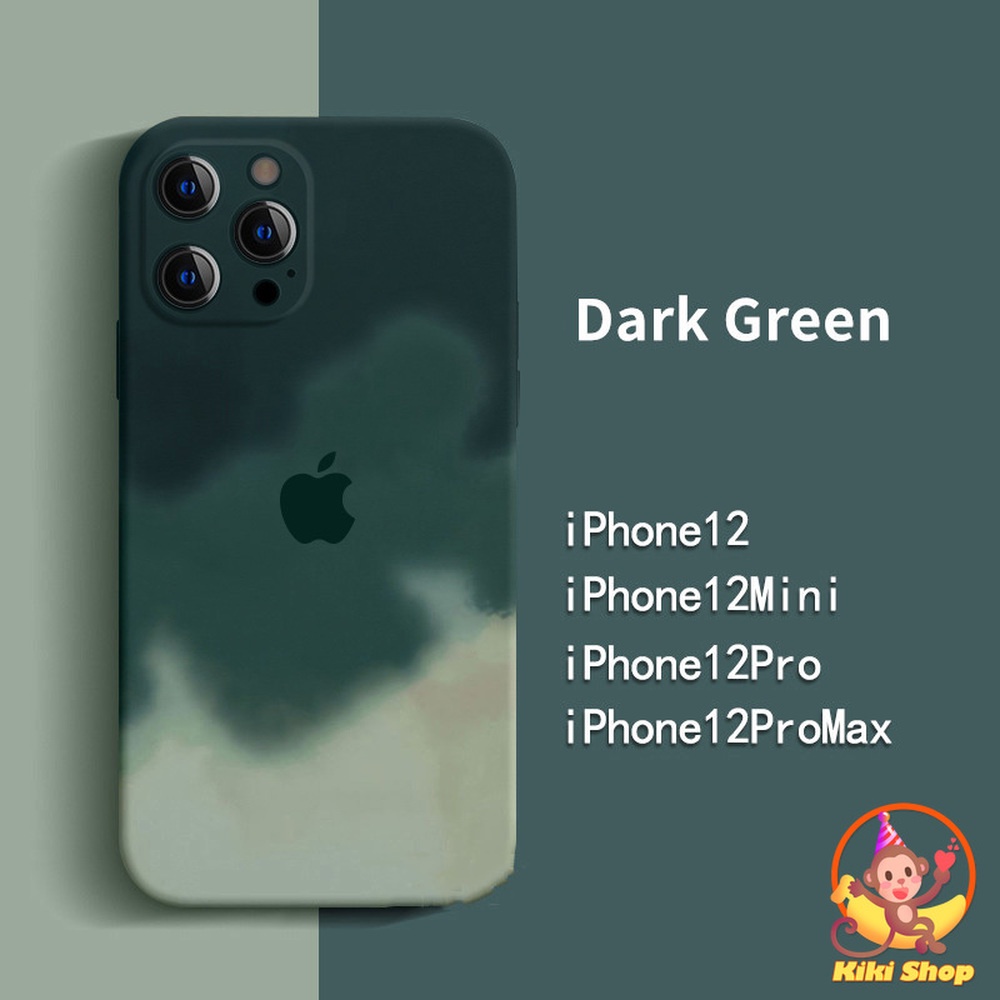 Ốp điện thoại silicon TPU mềm chống thấm nước nhiều màu bảo vệ camera cho IPhone 12 11 Pro Max X XS Max XR 8 7 Plus