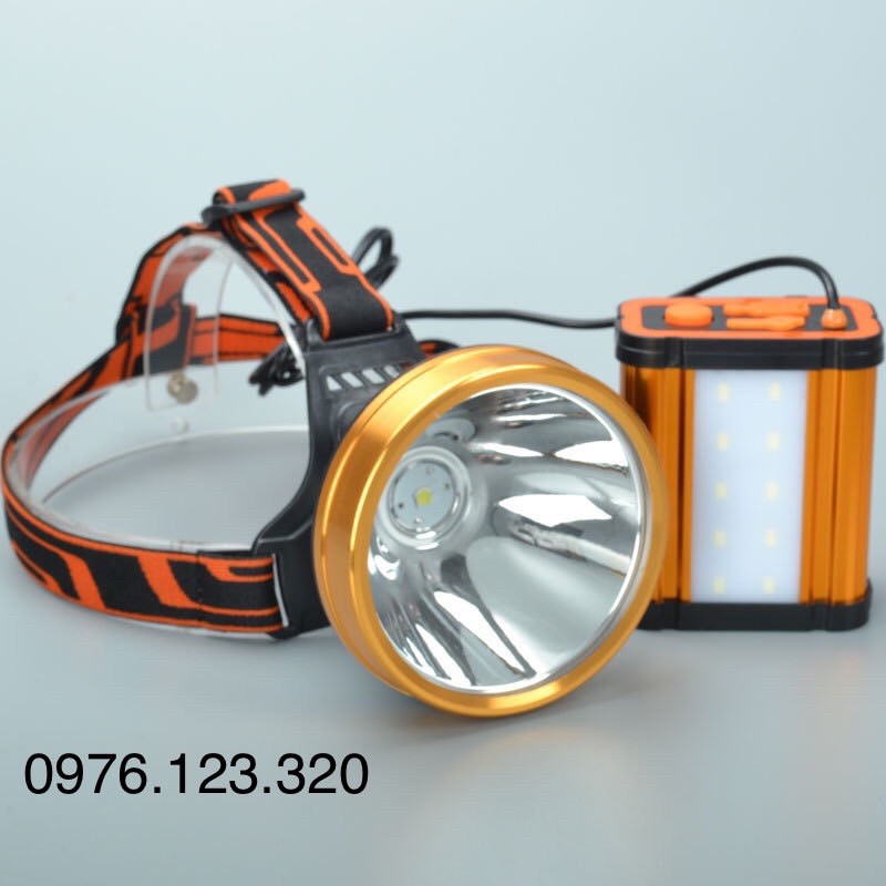Đèn pin siêu sáng pin rời mã T8 300W siêu sáng