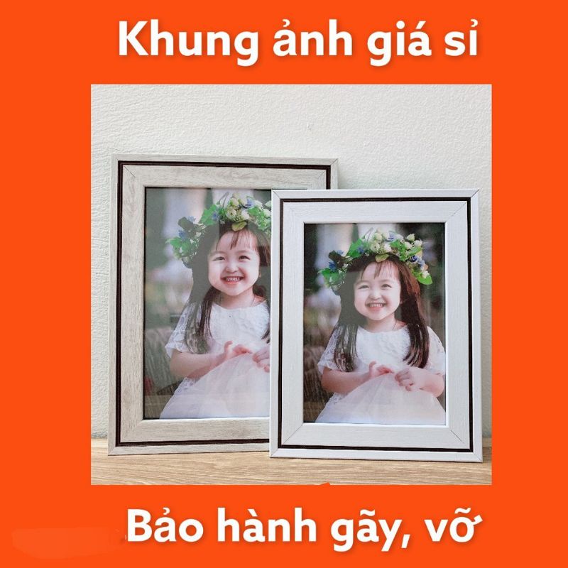 (XƯỞNG KHUNG) giá rẻ, khung ảnh để bàn 10x15, 13x18, 15x21 21x30, khung hình treo tường+ in ảnh