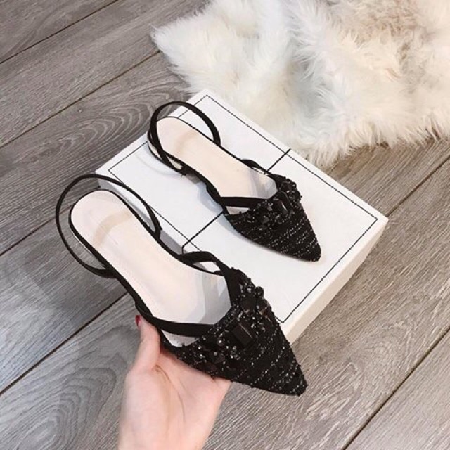 BỆT ZARA SLINGBACK