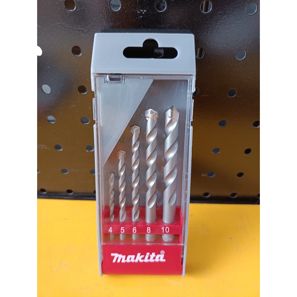 CHÍNH HÃNG - Bộ 5 mũi khoan tường Makita D-05175