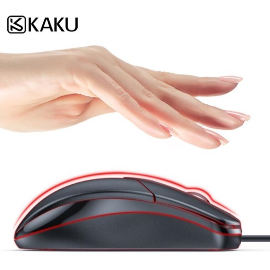 Chuột máy tính có dây, loại chuột quang có dây màu đen