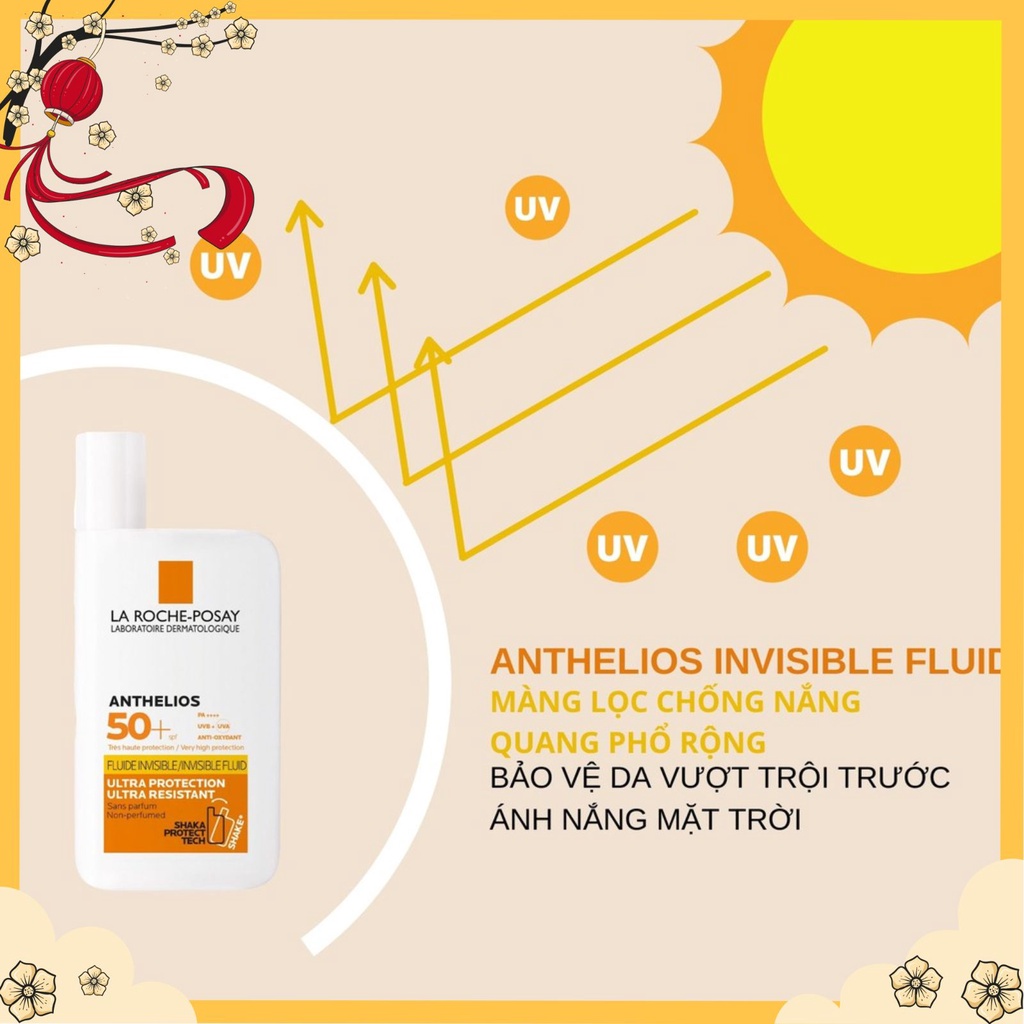 Kem Chống Nắng LA ROCHE POSAY Anthelios Shaka Fluid SPF 50+ | BigBuy360 - bigbuy360.vn