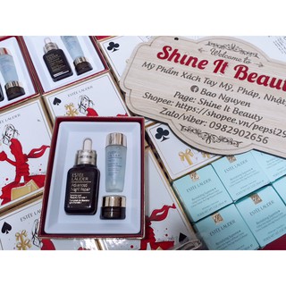 Set serum anr 50ml estee lauder - hàng mỹ đủ bill