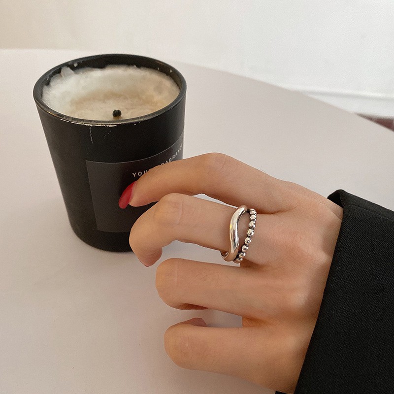 Nhẫn Trang Sức Thiết Kế Đơn Giản Sáng Tạo C26