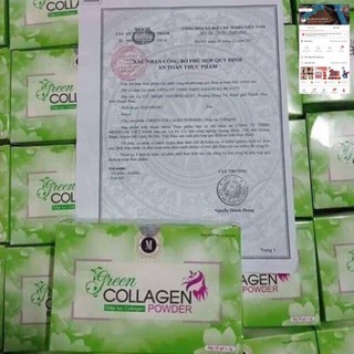 Diệp lục collagen Green