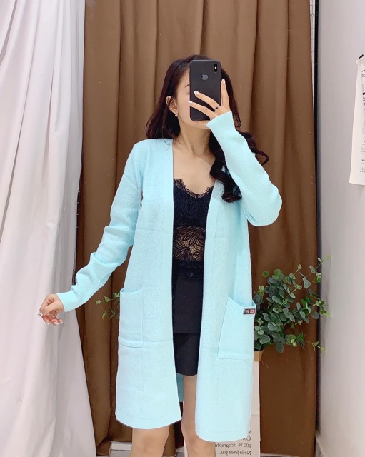 Sale live Áo khoác len cardigan len mịn 💋 hàng Quảng châu💋 len lông thỏ ảnh clip | BigBuy360 - bigbuy360.vn