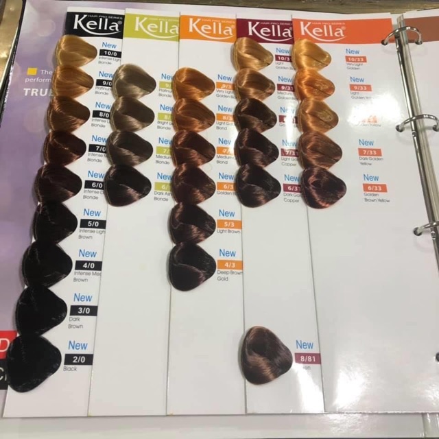 Nhuộm tóc kella không kèm số 00/00