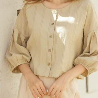 Áo blouse tay bồng