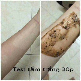 Tắm trắng cafe