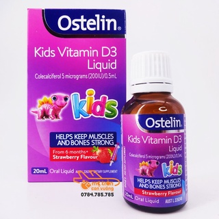 Vitamin D Ostelin cho bé 20ml