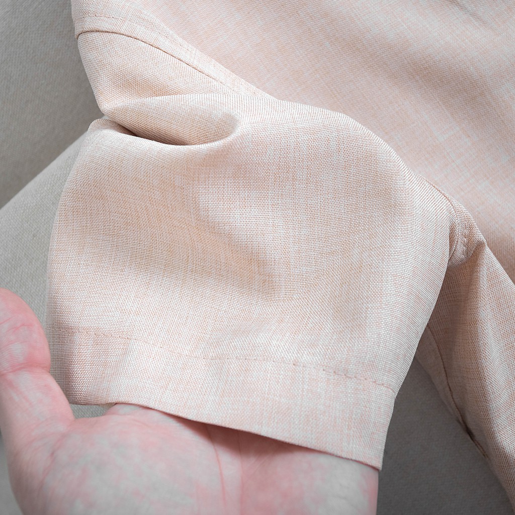 Bộ cộc hè  nam  sơ mi cổ đức KT19 vải lụa cao cấp từ chất vải đến đường may cho ae,siêu thoáng mát. | BigBuy360 - bigbuy360.vn