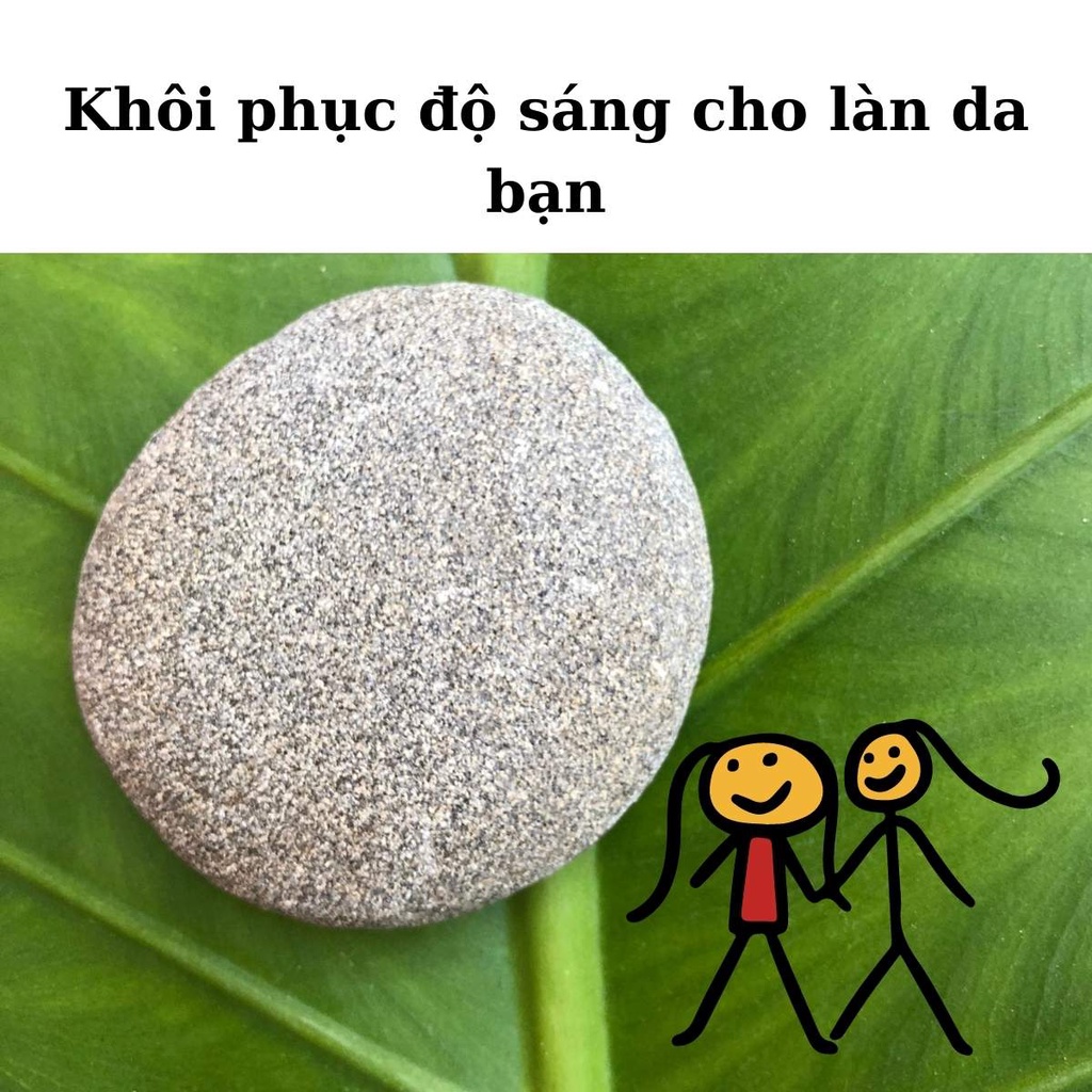 Đá cuội kỳ tắm tự nhiên tẩy tế bào chết, đá siêu min chuẩn loại 1